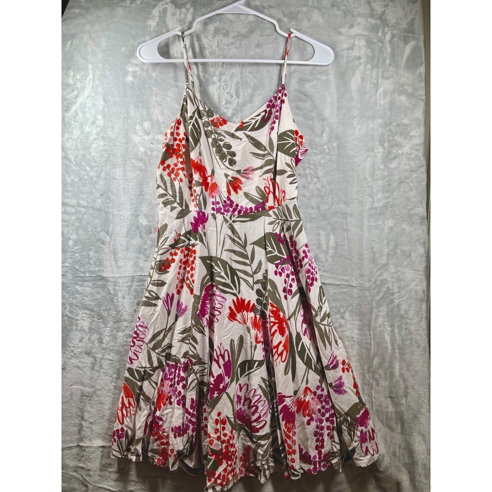 Old Navy Cami Floral Cottagecore Dress Sz Med Boho Chic Coastal Cowgirl